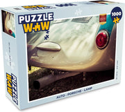 Puzzel Auto - Porsche - Lamp - Legpuzzel - Puzzel 1000 stukjes volwassenen