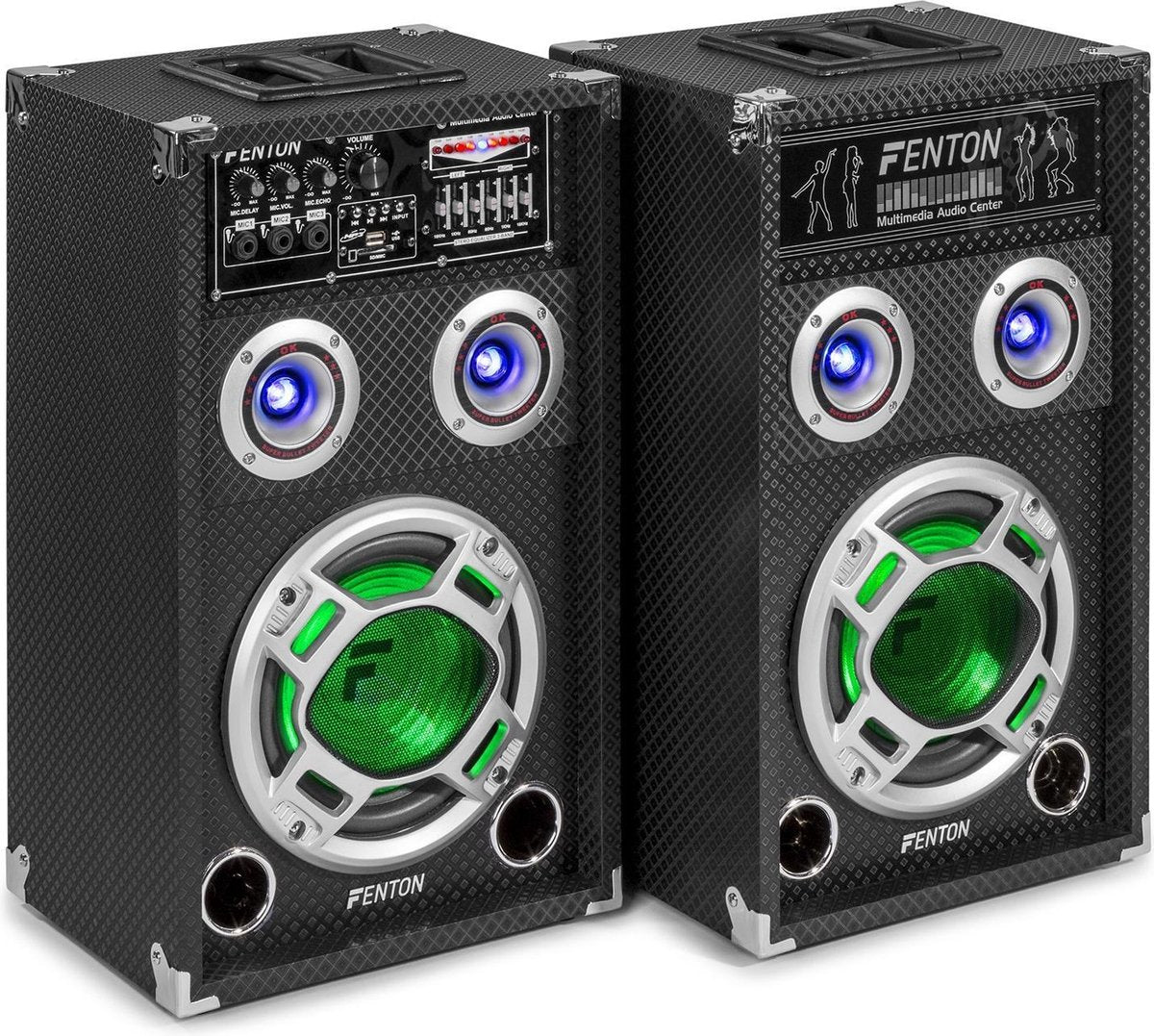 Actieve speakers - Fenton KA-08 - Actieve speakerset met Bluetooth