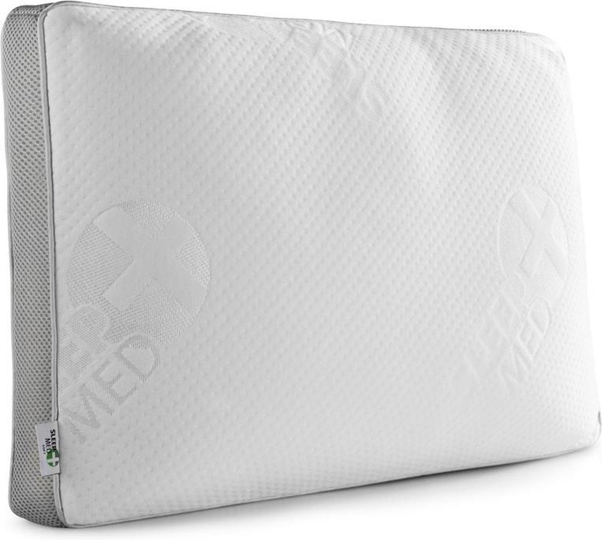 Hoofdkussen| Traagschuim | 3D Ventilatieband | Wit | Basic | Memory Foam