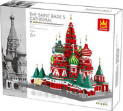 Wange 6213 Architecture - Basilius Kathedraal Moskou - 3213 onderdelen - Lego Compatibel - Bouwdoos