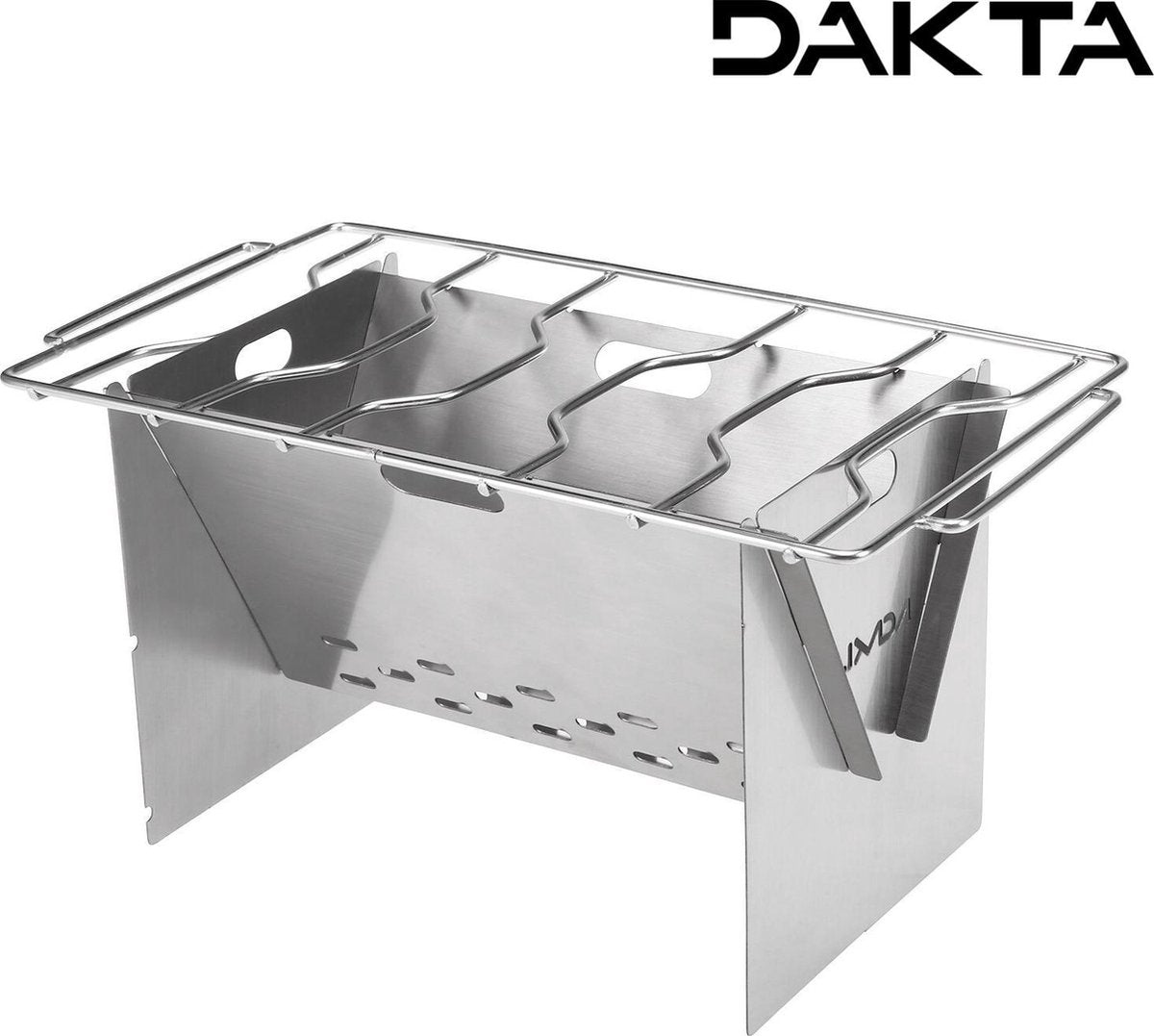 Dakta® Barbecue | | Barbeque Grill | BBQ met Accessoires | | RVS | Bbq voor op de camping | Compact | Draagbare barbeque