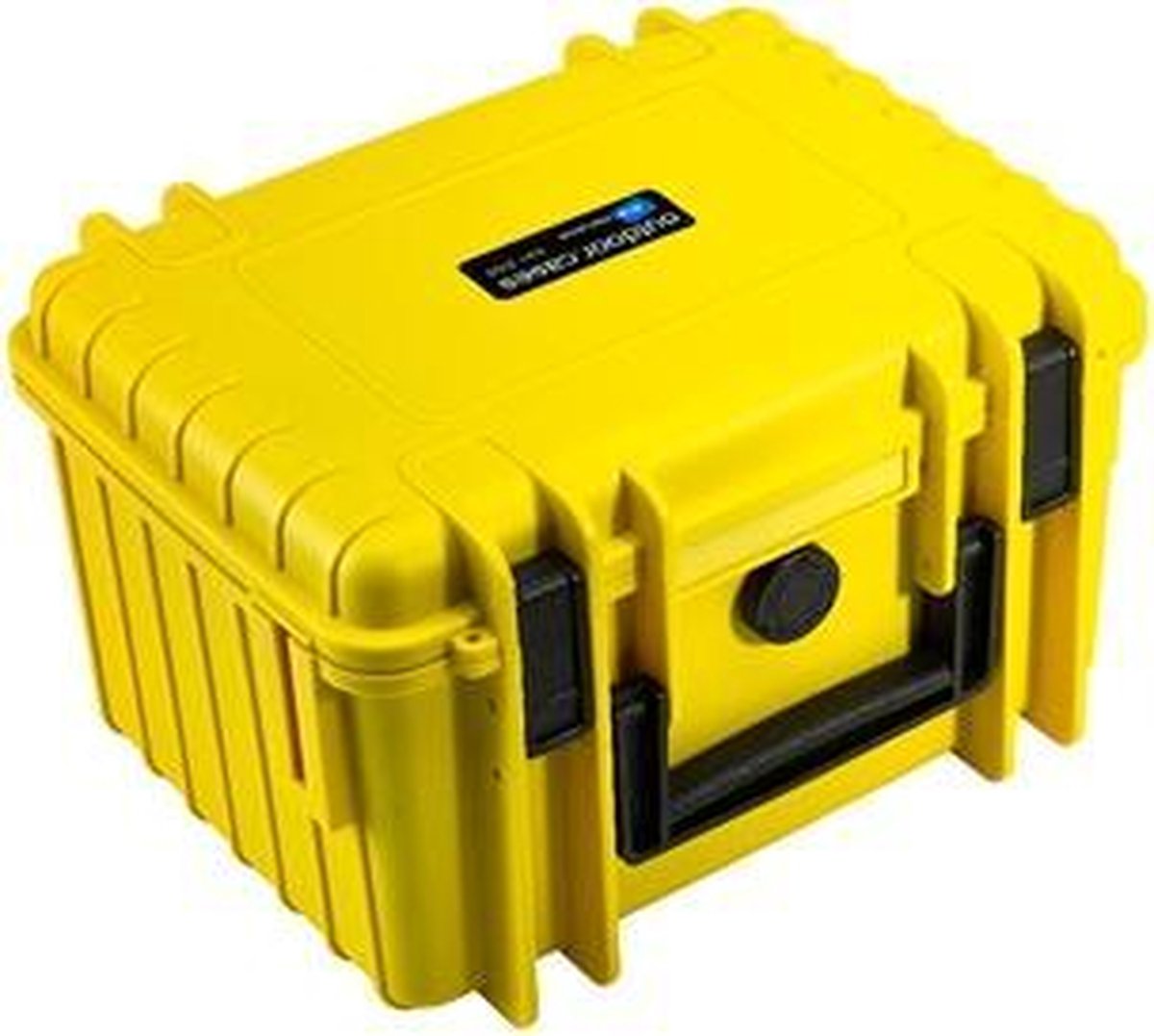 B&W International Type 2000 Outdoor Case incl. vakindeling - geel