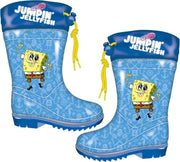 Nickelodeon Regenlaarzen Junior Eva/rubber Blauw/geel Maat 28