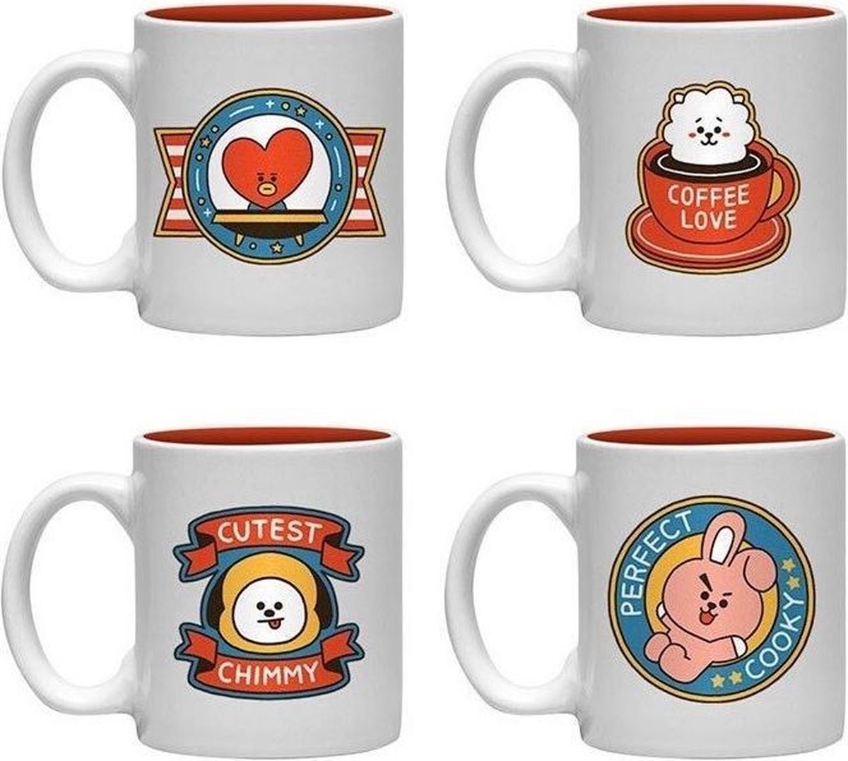 BT21 Icons Mini Mokken Set
