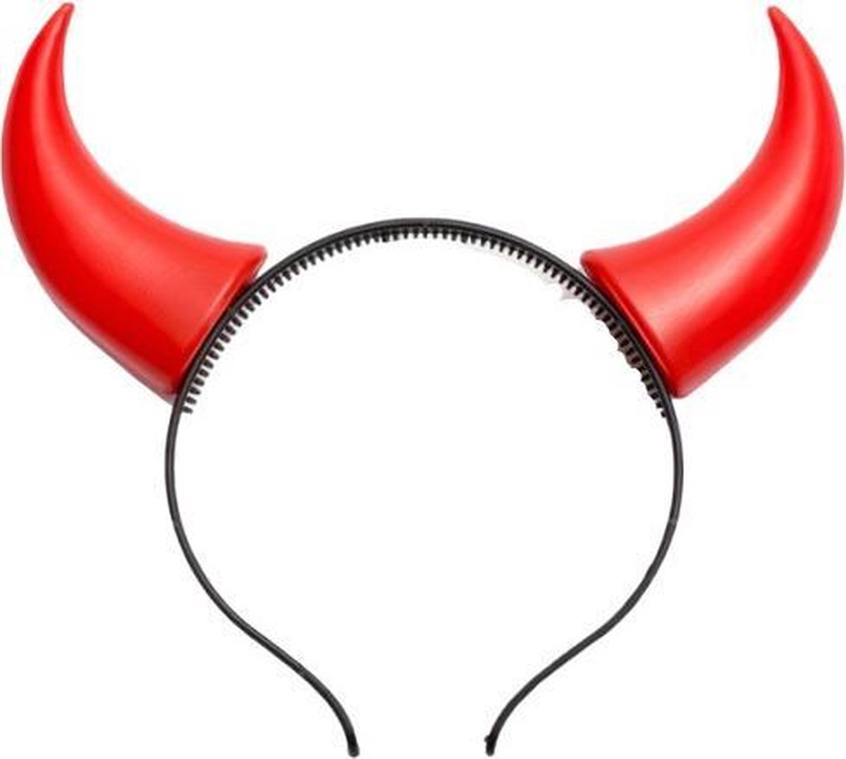 Diadeem - Duivel - Hoorns - Plastic