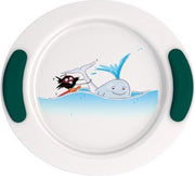 Kinderbord Walvis - Groen blauw