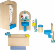 Poppenhuismeubeltjes moderne badkamer