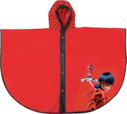 Perletti Regenponcho Ladybug Rood Maat 98/116