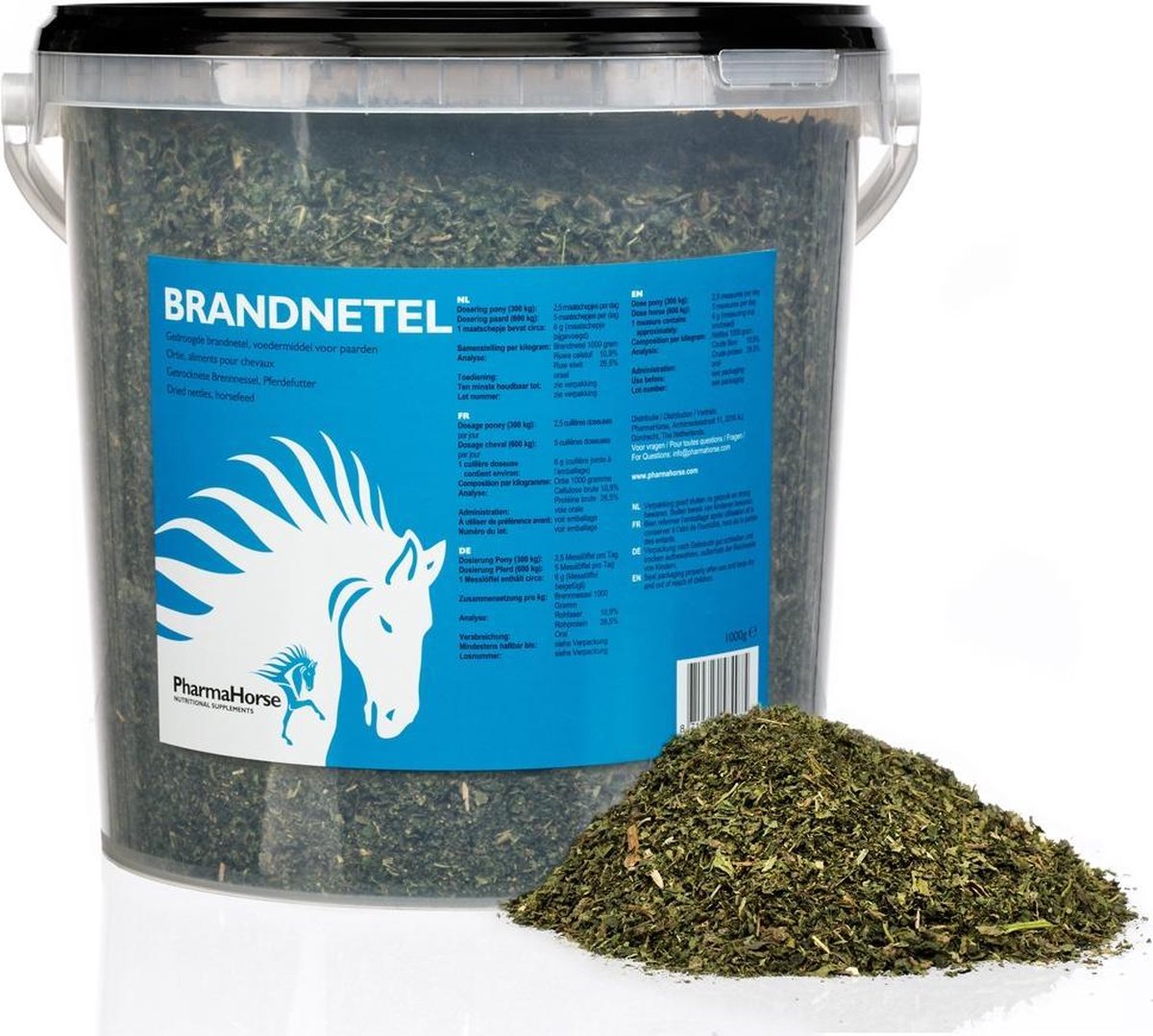 PharmaHorse Brandnetel - 1000 gram