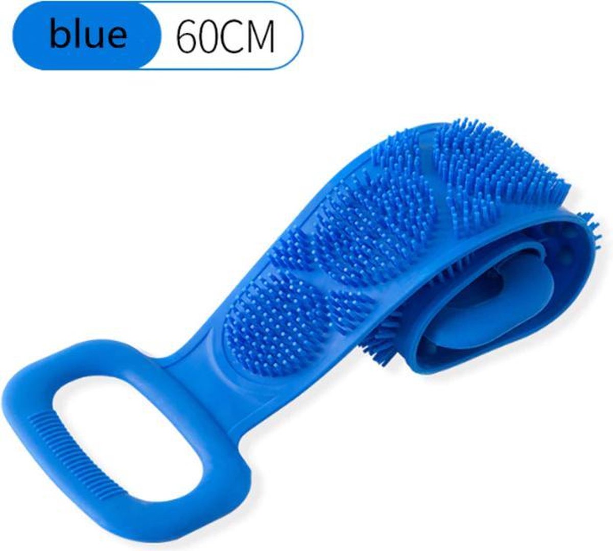 Multifunctionele rug scrubber - peeling - Blauw