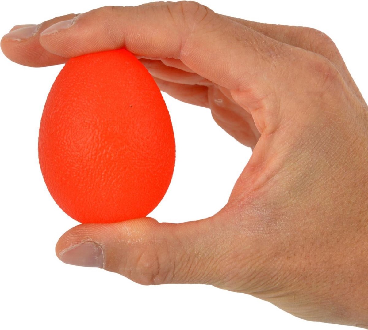 Ergonomisch gevormd oefenballetje  Zacht - rood