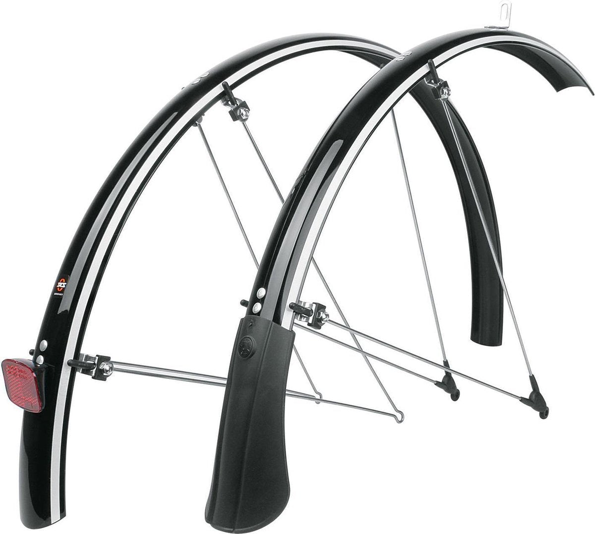 Sks Spatborden Set Bluemels Reflector 28 Inch Zwart