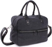 Kidzroom Ready Verzorgingstas Unisex - Zwart - Canvas look