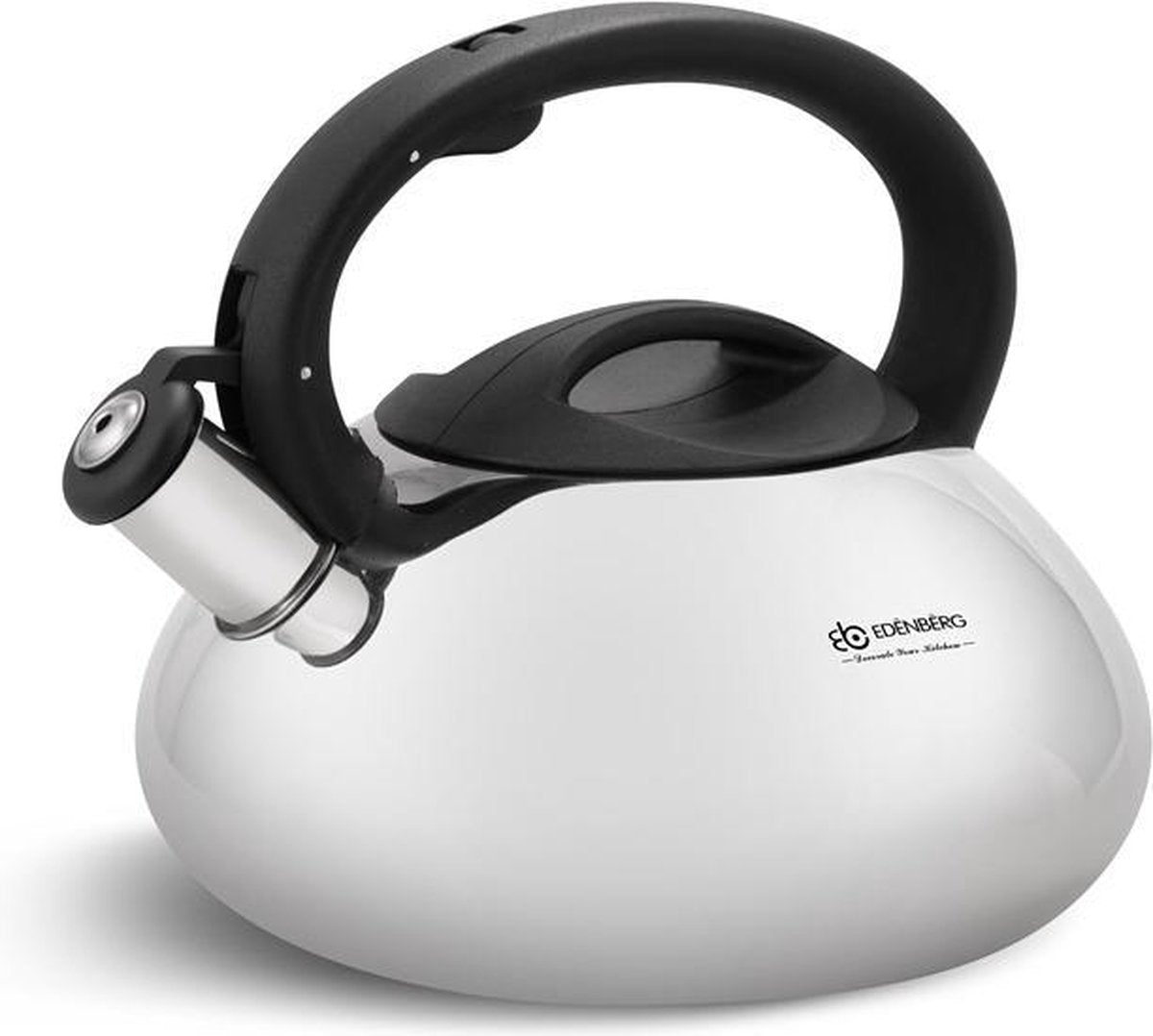 Edënbërg Classic Line - Luxe Fluitketel 2.5 liter - RVS