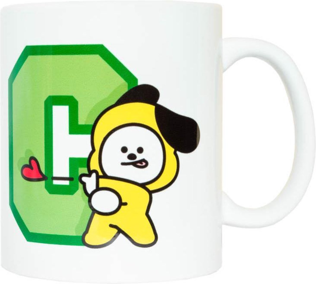 Grupo Erik Mok Bt21 Cimmy Junior 300 Ml Keramiek Wit/groen/geel