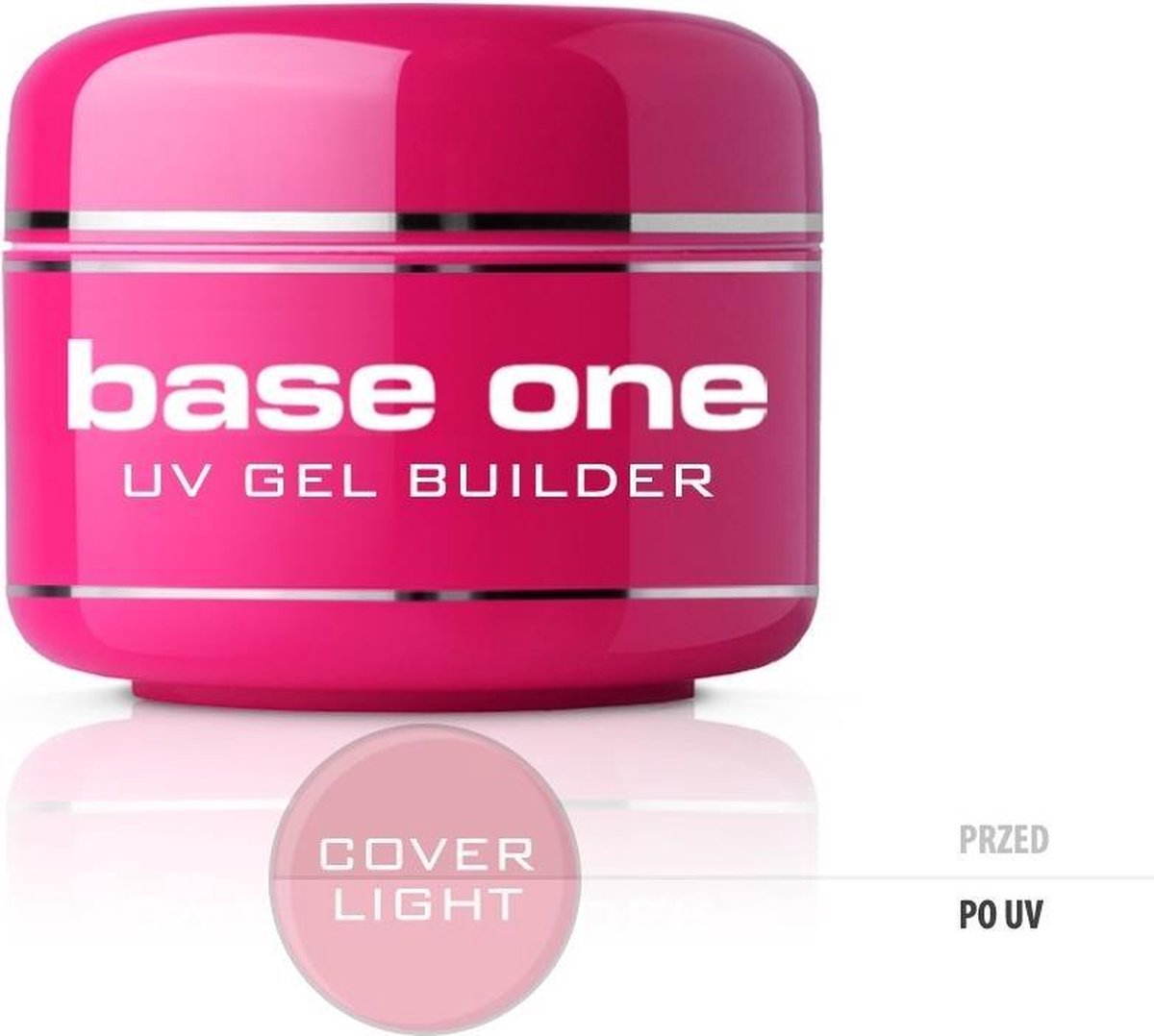 Silcare Base One Builder 1 fase bouwgel Gel Cover Light 50g
