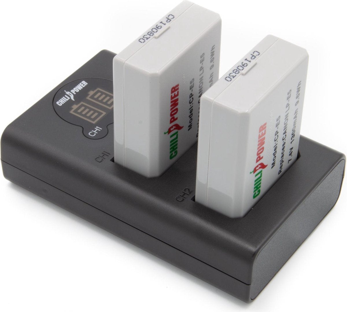 ChiliPower LP-E5 Canon USB Duo Kit - Camera accu set