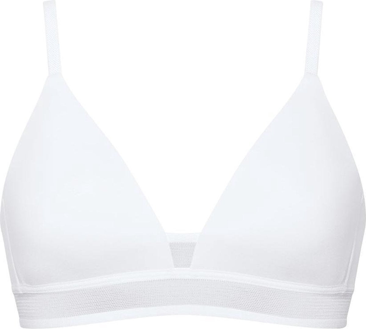 Sloggi Dames Ever Fresh Voorgevormde BH Zonder Beugel Wit-C-75