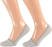 Sarlini invisible sneakersok | 2-pack | Grijs | Maat 42/47
