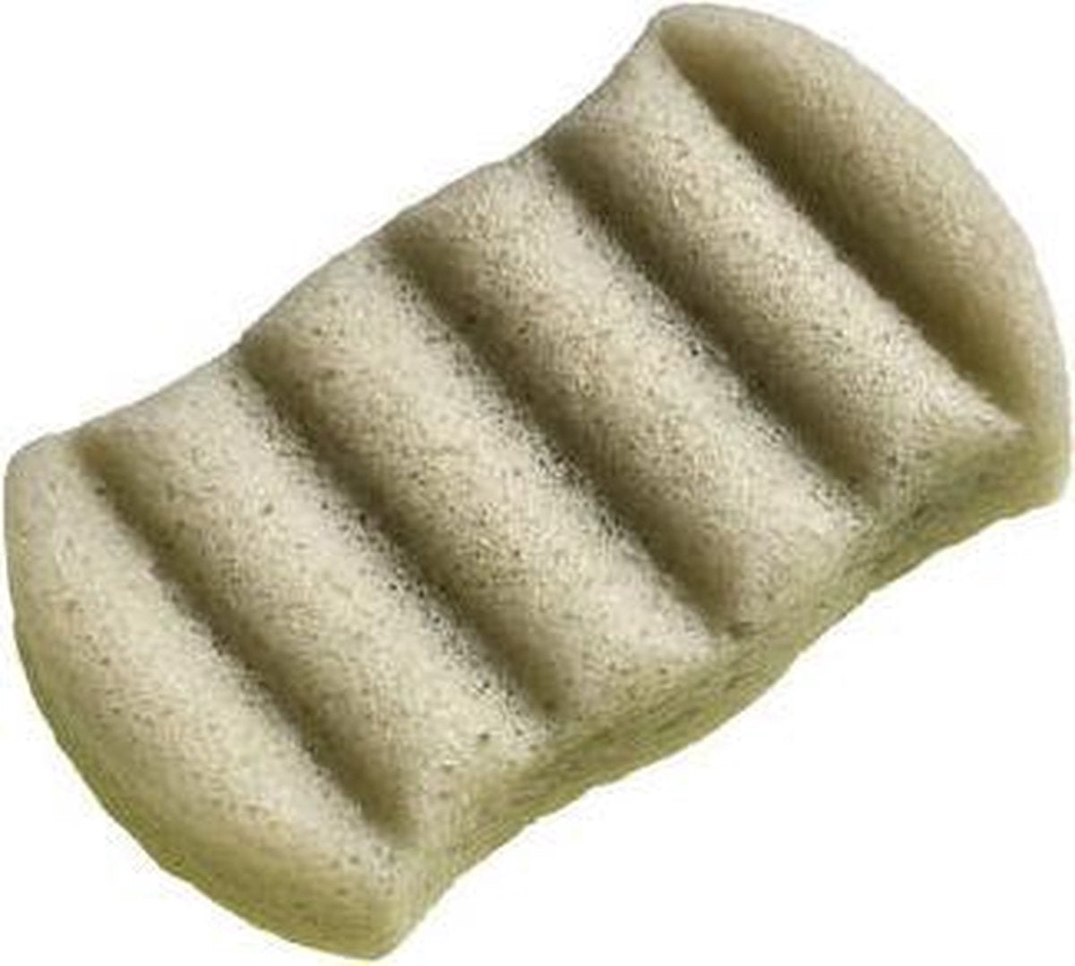 Konjac Sponge Green Clay Body Sponge + Face Sponge Set
