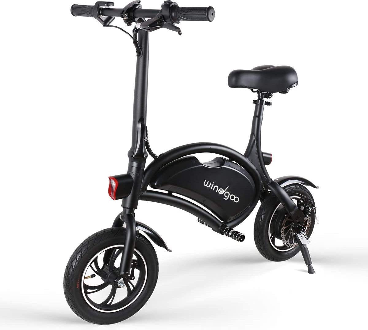 Windgoo B3 Mini-scooter Opvouwbare fiets - Zwart - 20 km per uur