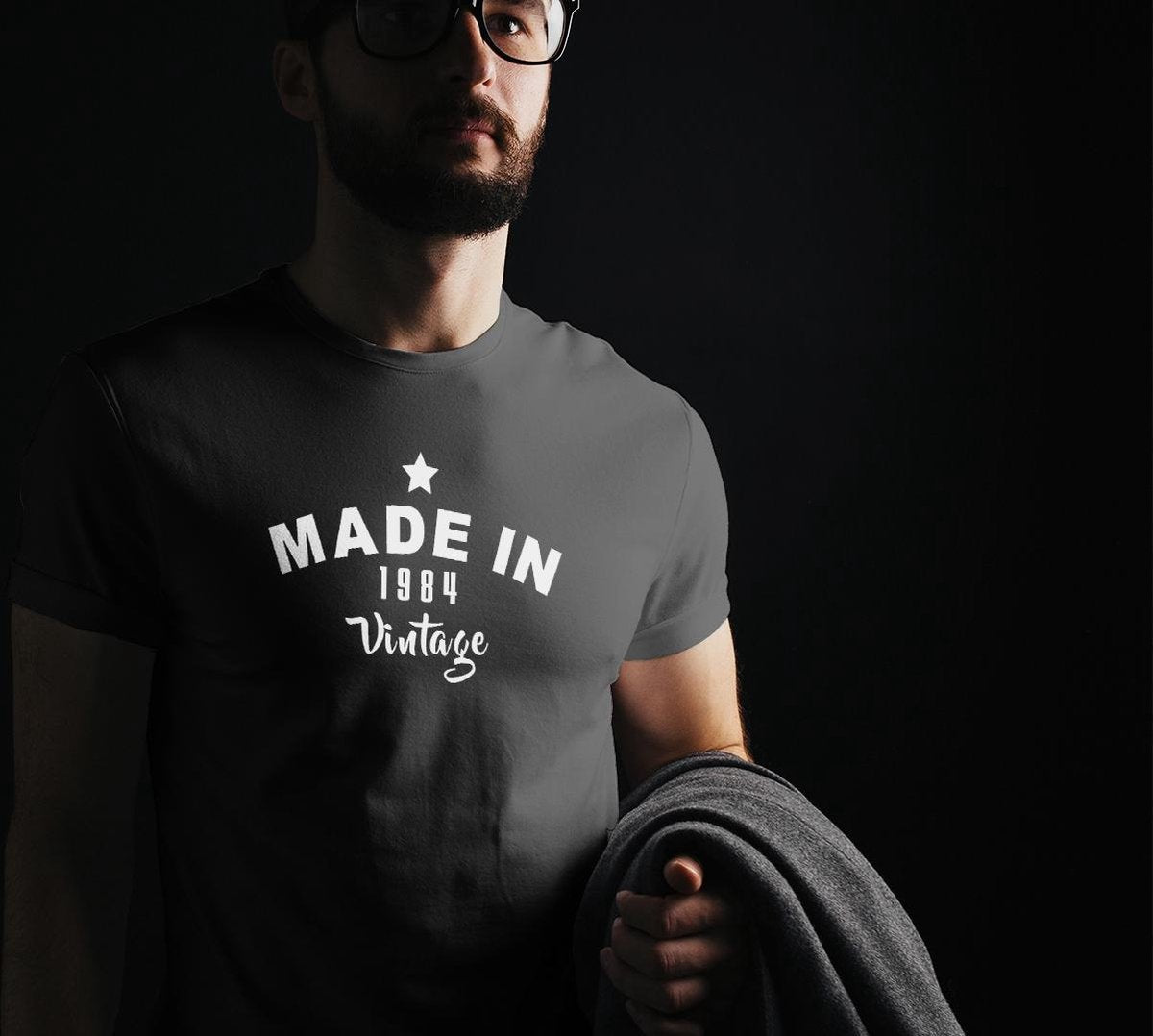 35 JAAR T-SHIRT | VERJAARDAG | Vintage Made In 1985 | Kado Cadeau Tip | Voor Mannen en Vrouwen | Unisex | Maat M