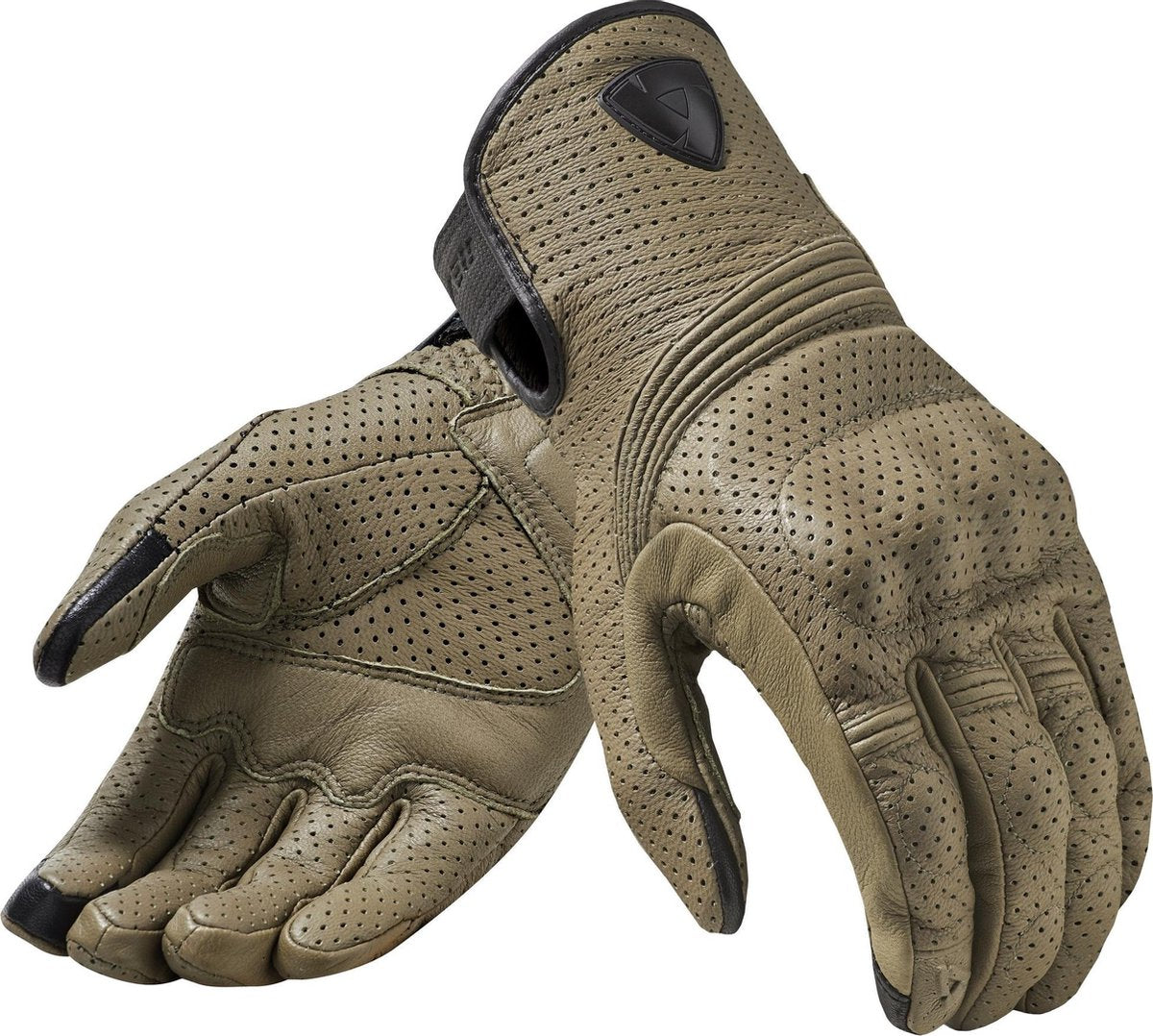 REV'IT! Fly 3 Olive Green Motorcycle Gloves 2XL