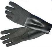 Drooghandschoen met manchet Zwart XL