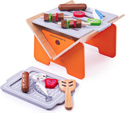 Houten Barbecue met Accessoires