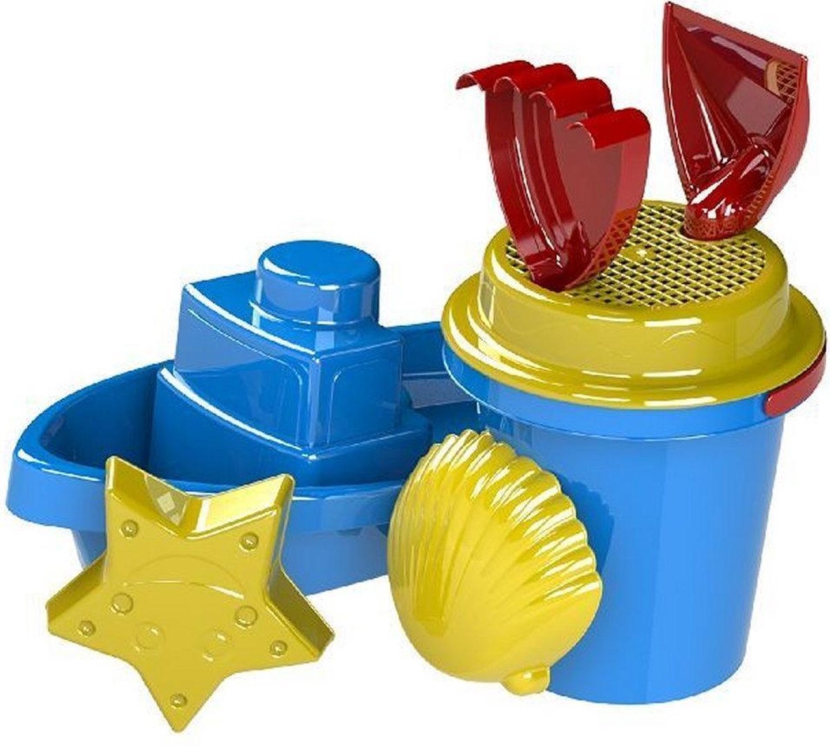 Strandset met boot 7 dlg
