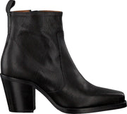 VIA VAI Anika Bizz Enkellaarsjes - Enkelboots - Dames - Zwart - Maat 41
