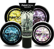 Chunky cosmetics glitters ( make up) ) set multicolour Paintglow