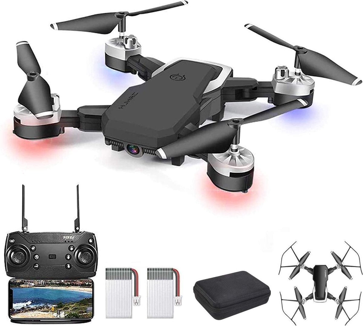 drone met camera - ZINAPS Drone met 1080p HD Camera