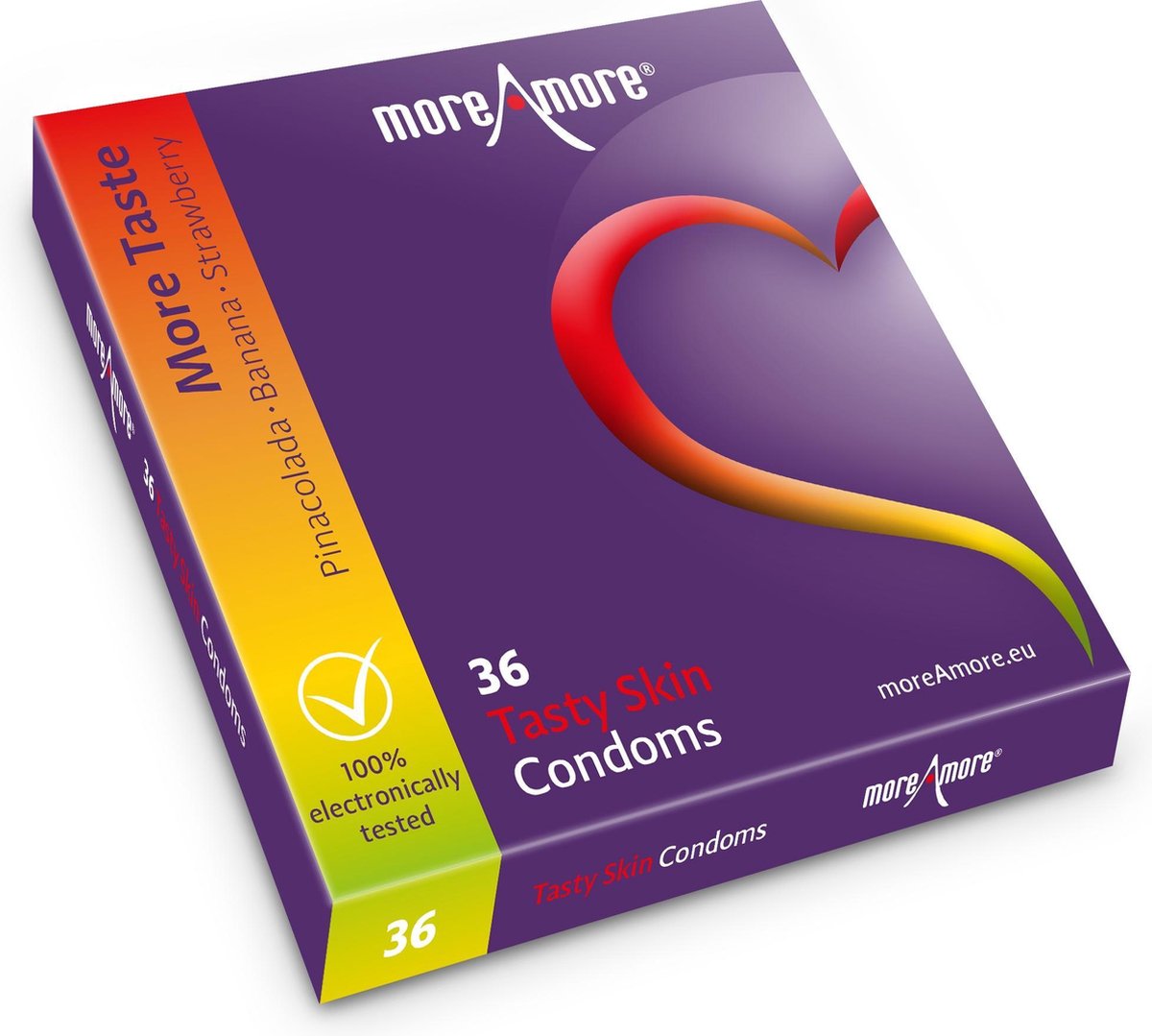 MoreAmore Condoom Tasty Skin - 36 stuks