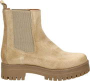 Nelson dames chelseaboot - Taupe - Maat 39