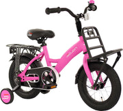 Sajan Kinderfiets - 12 inch - Mat-Roze - Meisjesfiets