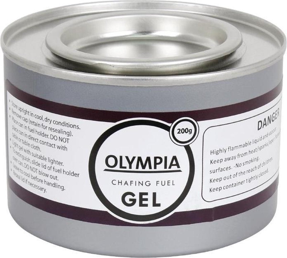 Olympia Brandpasta Gel 200g - Brandtijd: 2 uur - ( 12 Stuks )