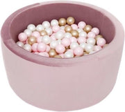 Ballenbak XL rond 90x40  Velvet Light Purple Misioo