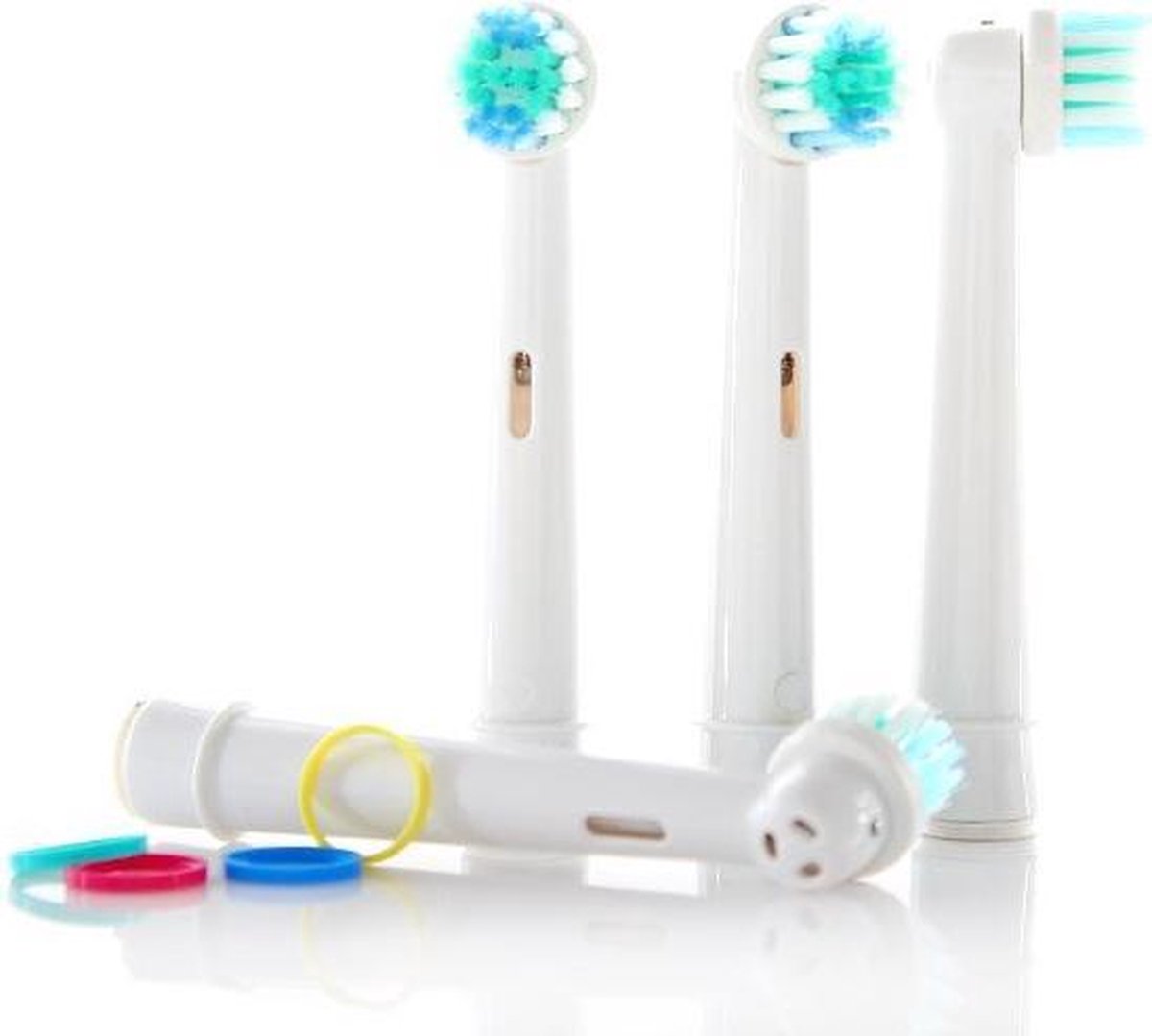Opzetborstels Precision Clean passend op Oral-B 4 stuks - Qatrixx SB-17A