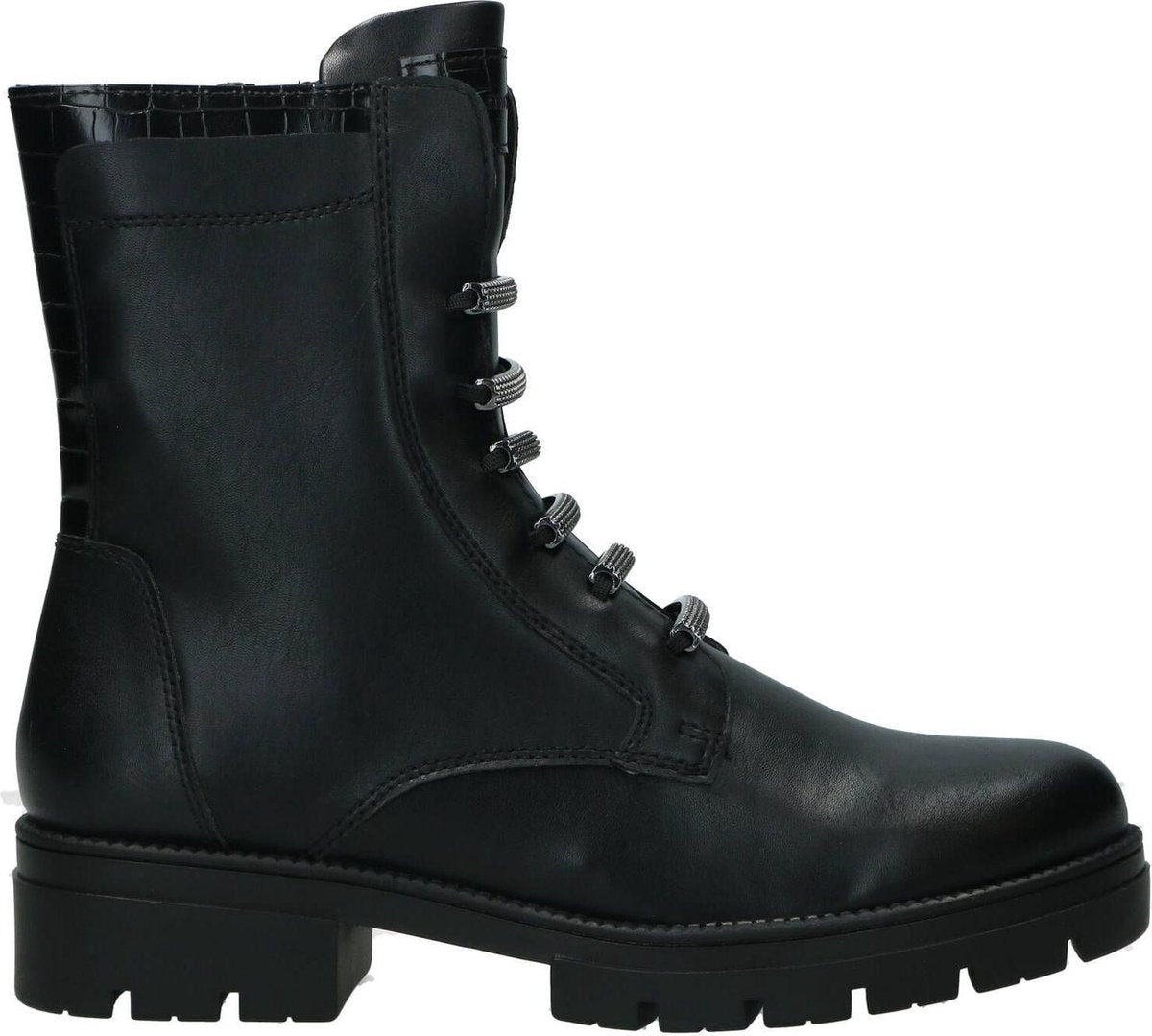 Tamaris Veterboots zwart - Maat 40
