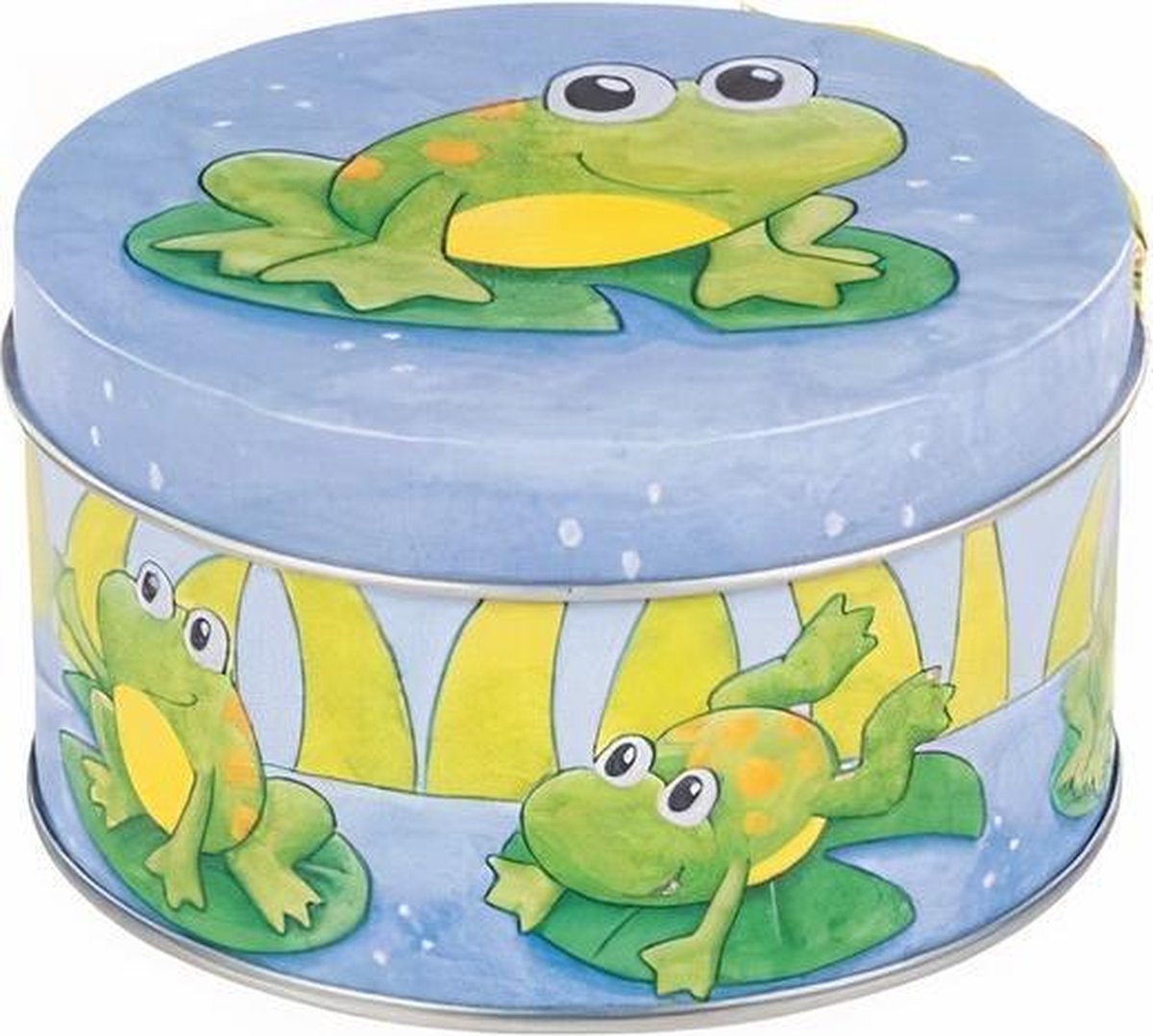 Goki Mini Spelletje In Een Doosje Kikker 9cm Hout/aluminium