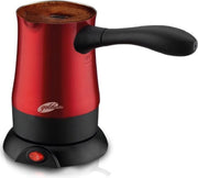 Goldmaster Hünkar - Turkse Koffiezetapparaat - Cezve Elektrisch - 850 Watt - 4-5 kopjes - Rood