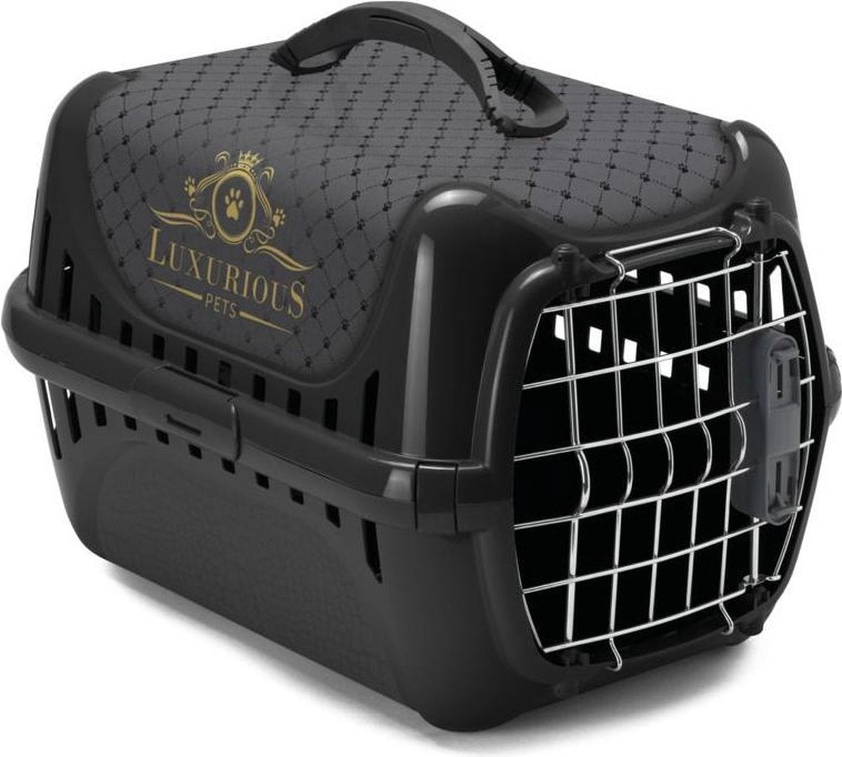 Transport basket trendy luxurious - 50.5 x 32.5 x 31.5