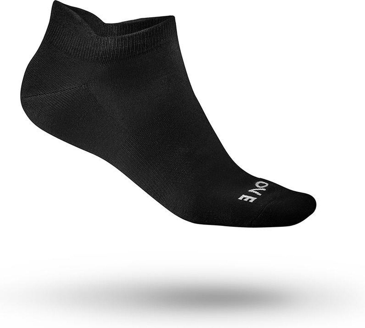 GripGrab Classic No Show Fietssokken - Zwart - Maat S