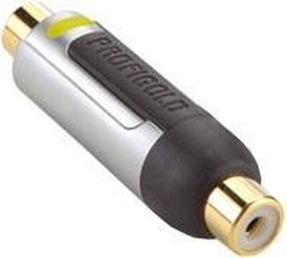 Profigold PROD120 tussenstuk voor kabels 1x RCA Zwart