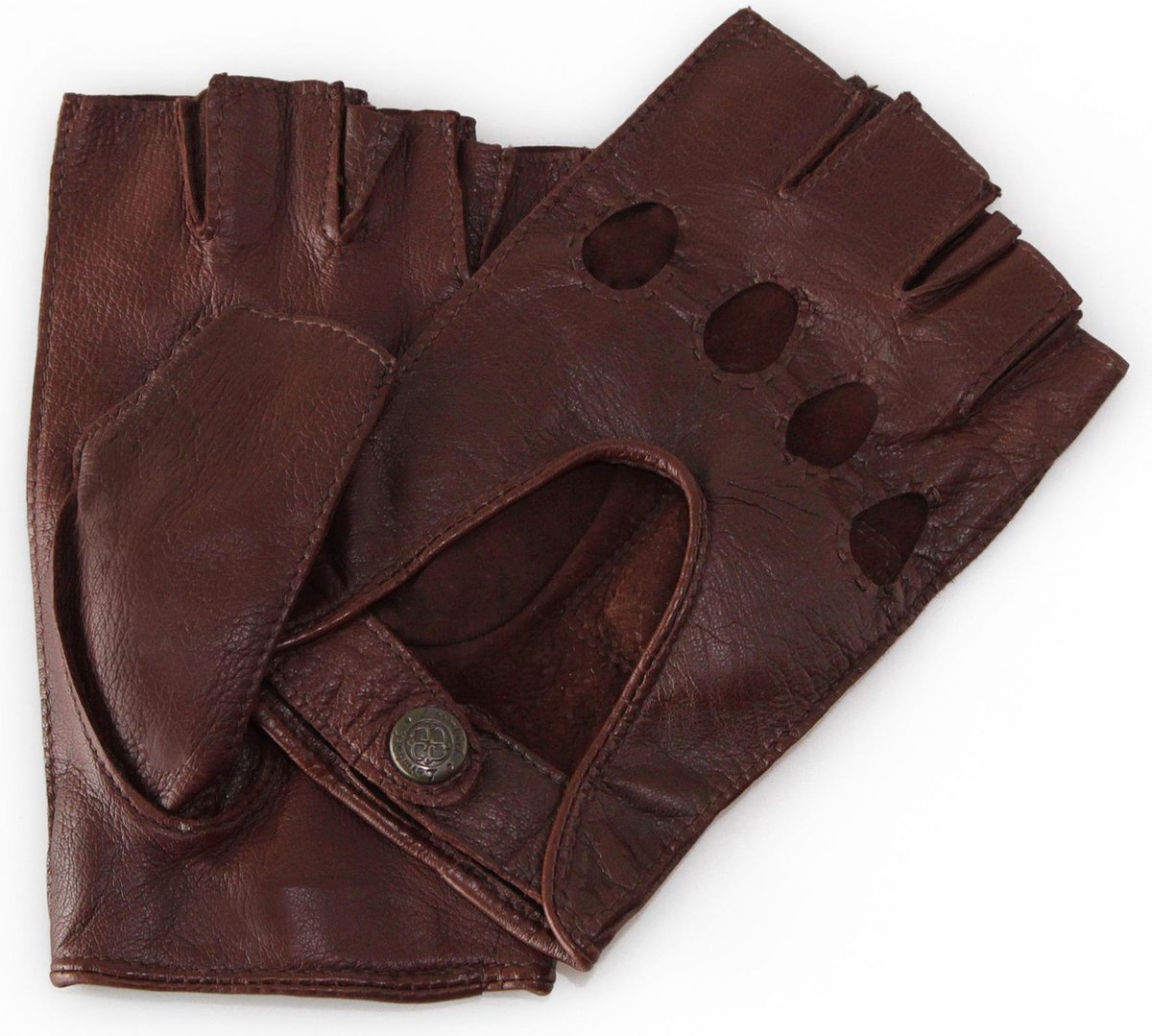 Leren autohandschoenen heren model Sydney Color: Gobi