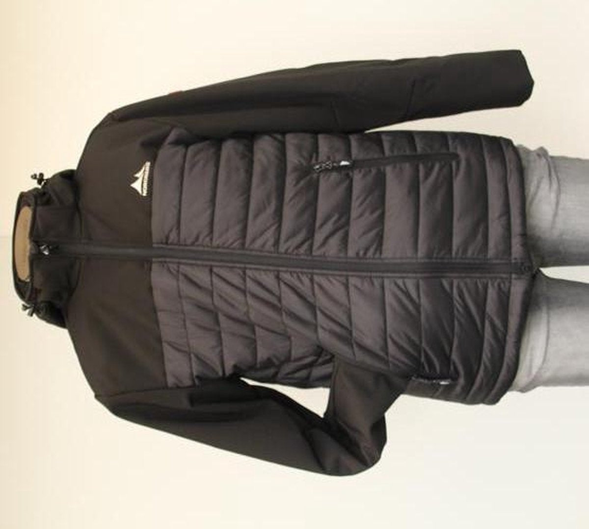Nordberg heren winterjas softshell Jari zwart - maat XL