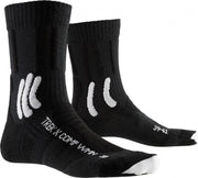 X-Socks - Sokken - Dames - Wandelsokken - Trek X Comf - Zwart/Wit - Maat: 35-36