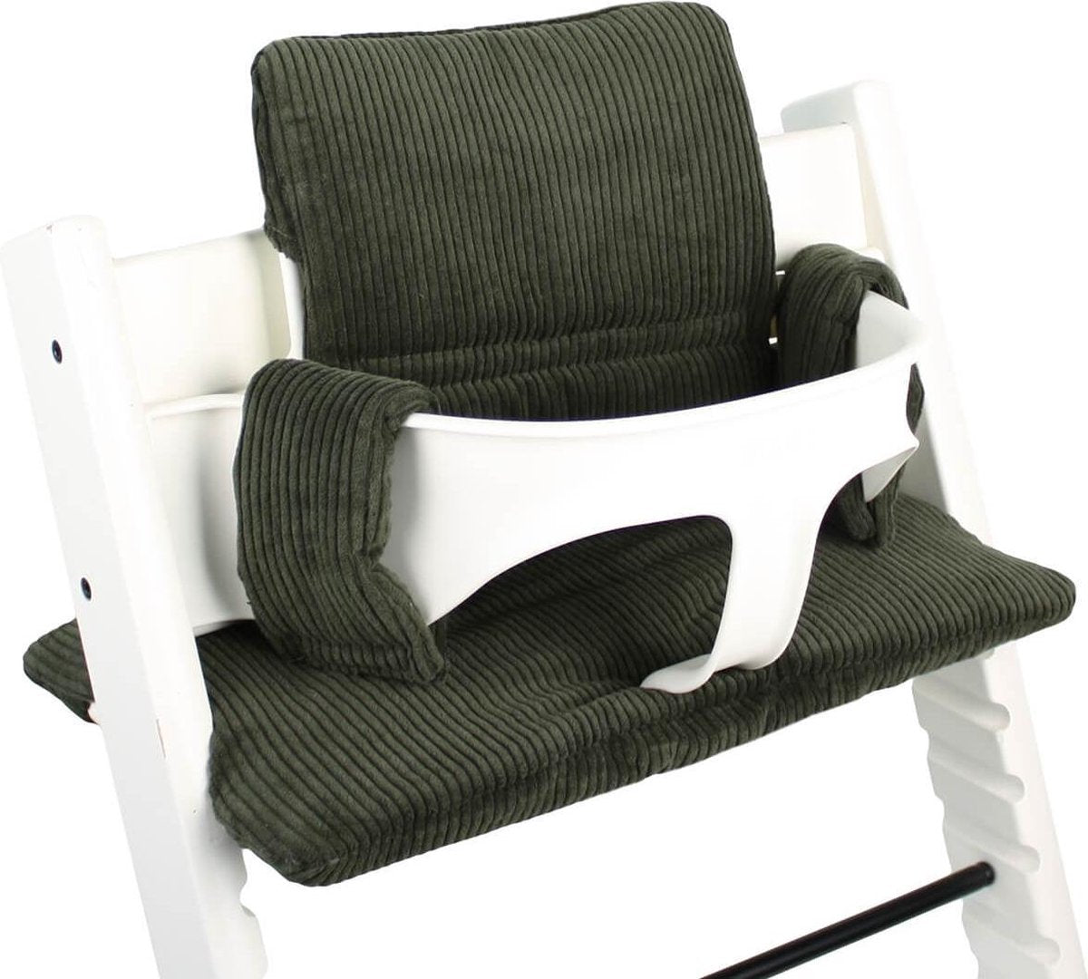 Ukje Kussenset voor Stokke Tripp Trapp - Ribstof - Groen