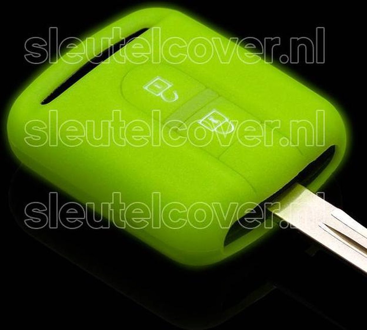 Nissan SleutelCover - Glow in the dark / Silicone sleutelhoesje / beschermhoesje autosleutel